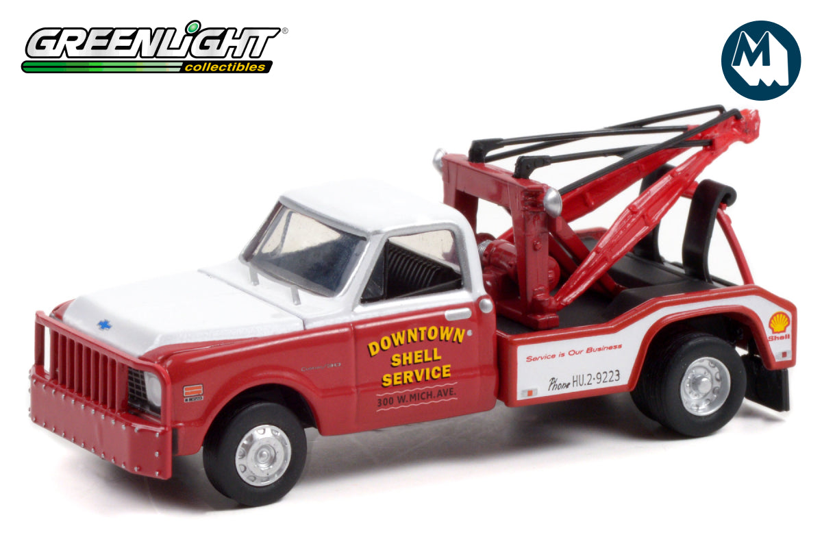 1972 Chevrolet C-30 Dually Wrecker - Downtown Shell Service “Service is Our Business”