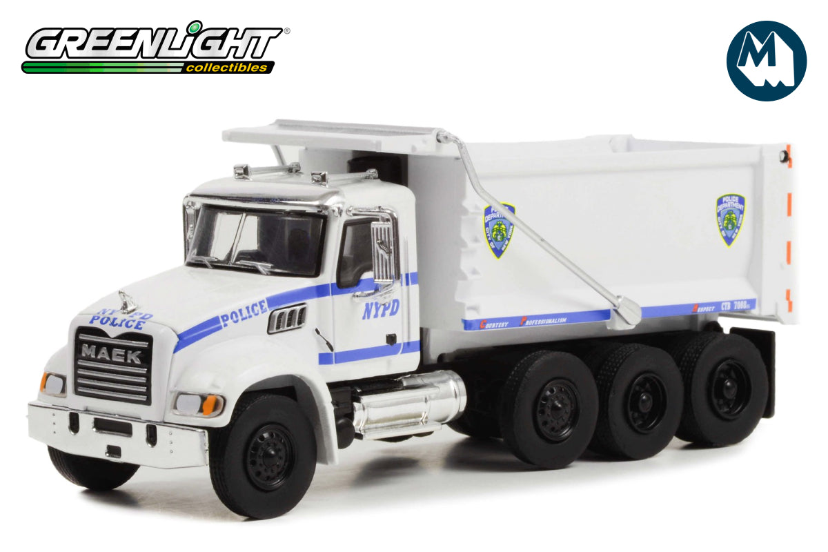 2019 Mack Granite Dump Truck / New York City Police Dept (NYPD)