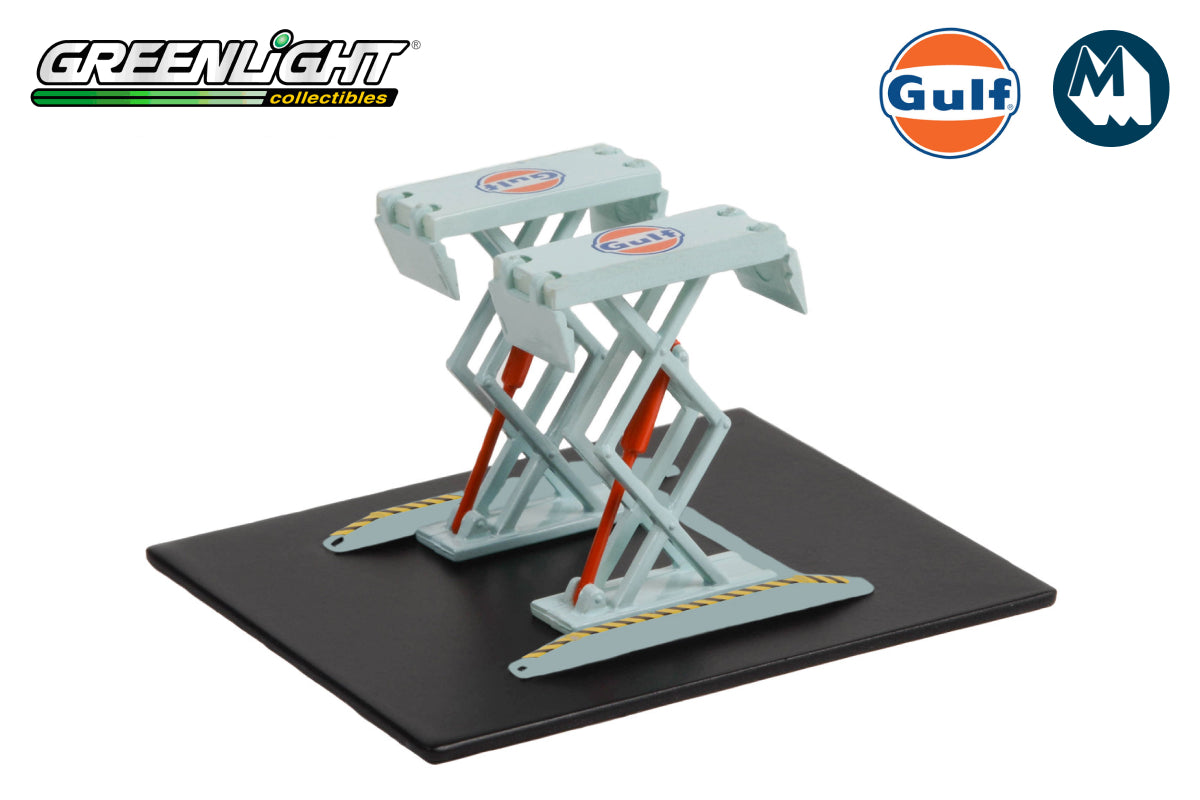 Gulf Oil Automotive Double Scissor Lifts (Series 1)