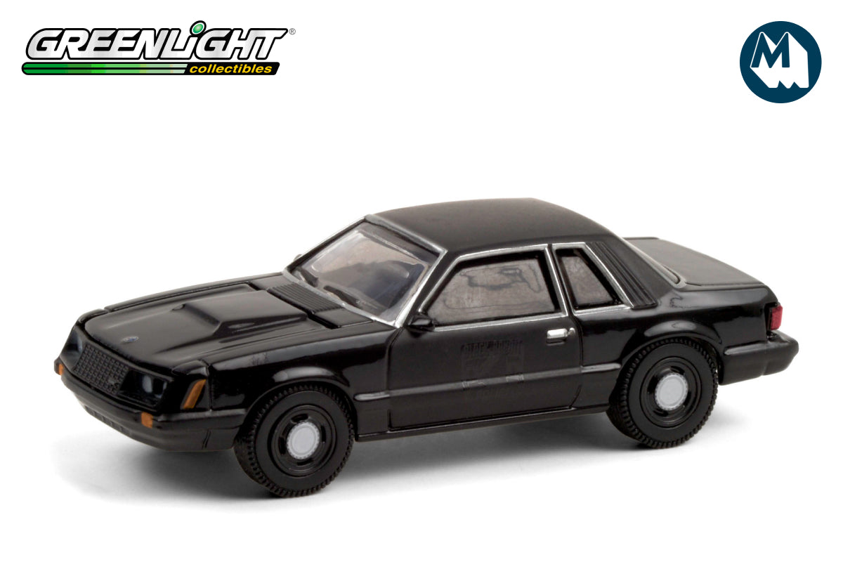 1982 Ford Mustang SSP - Black Bandit Police