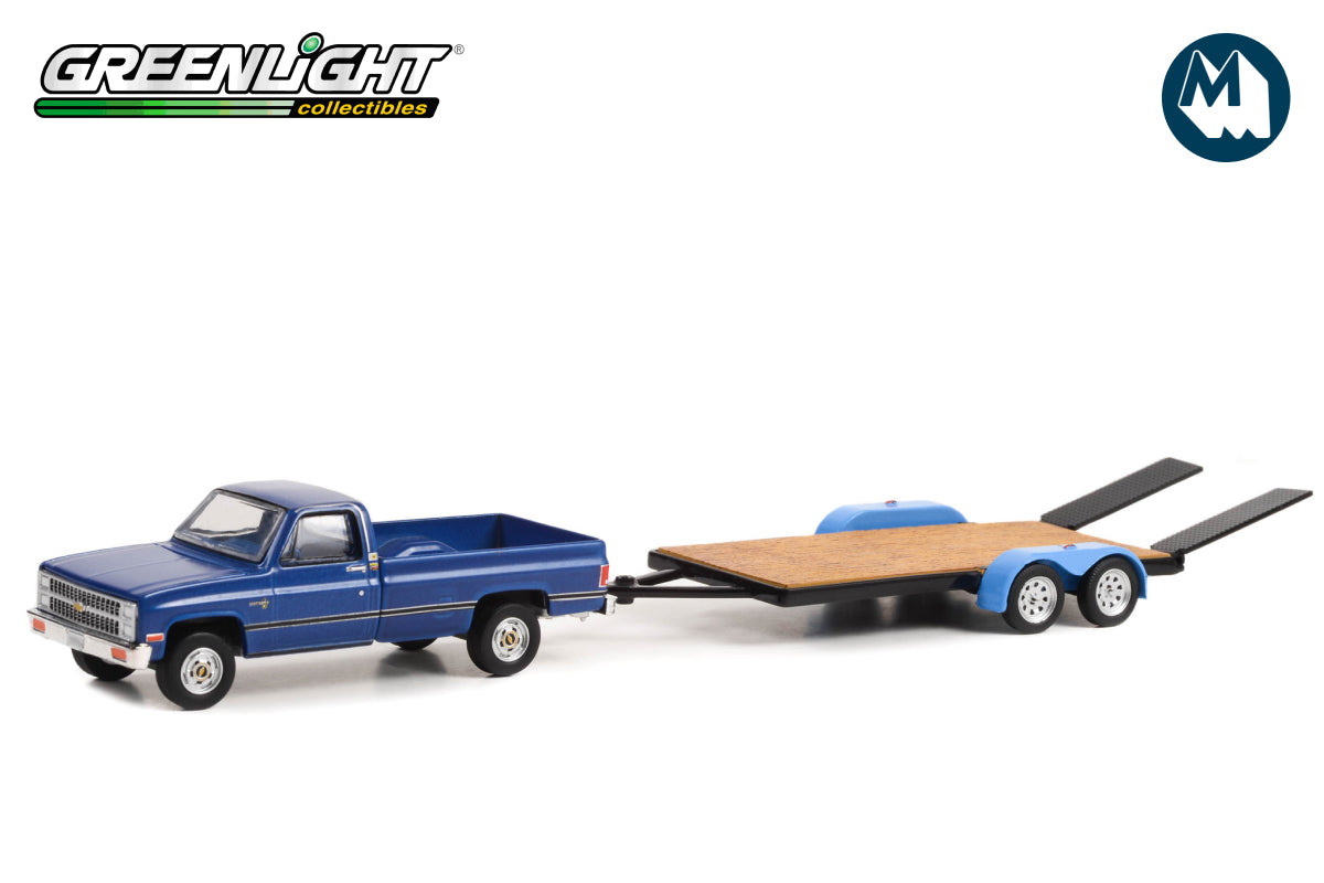 1981 Chevrolet C-20 Trailering Special with Flatbed Trailer