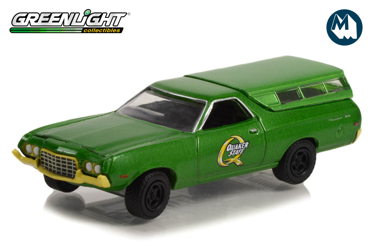 1972 Ford Ranchero 500 with Camper Shell - Quaker State