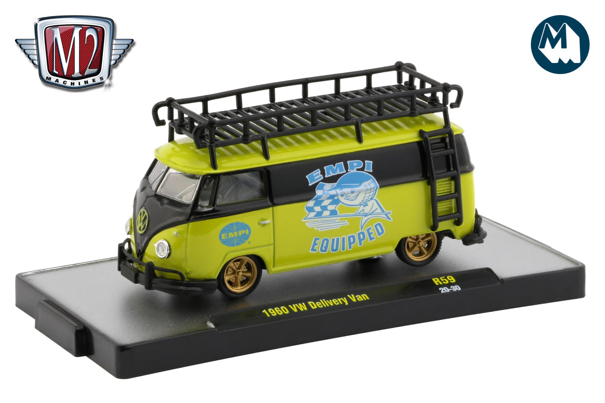 M2 Machines Auto-Shows 59 - 1960 VW Delivery Van (Empi Equipped