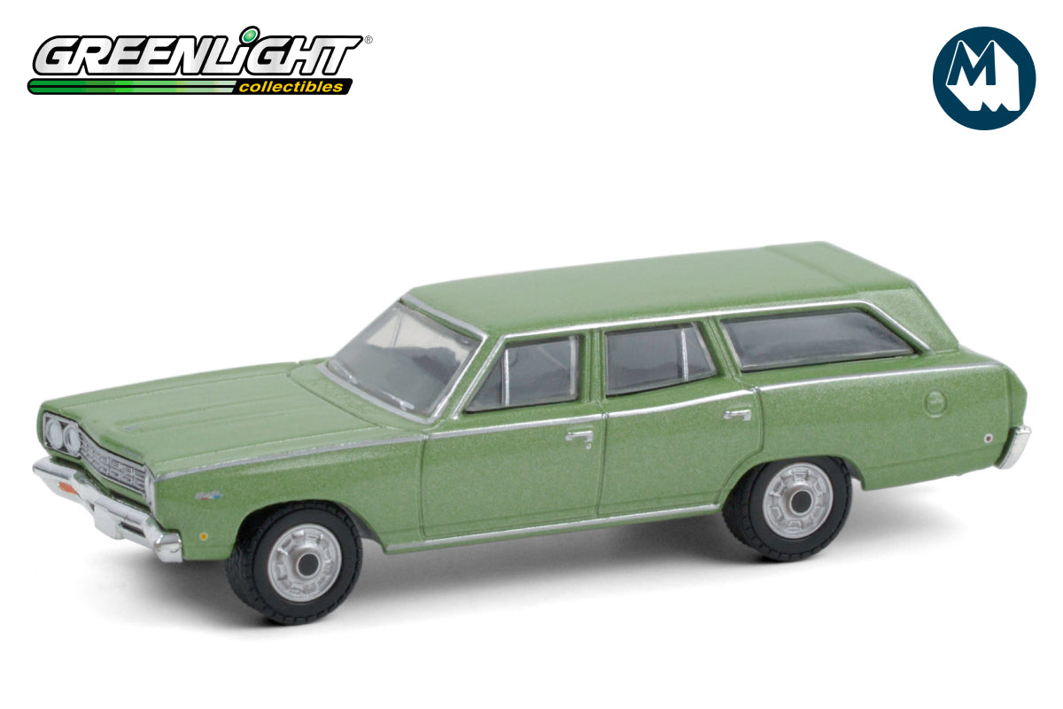 1968 Plymouth Satellite Station Wagon (Sea Mist Green)