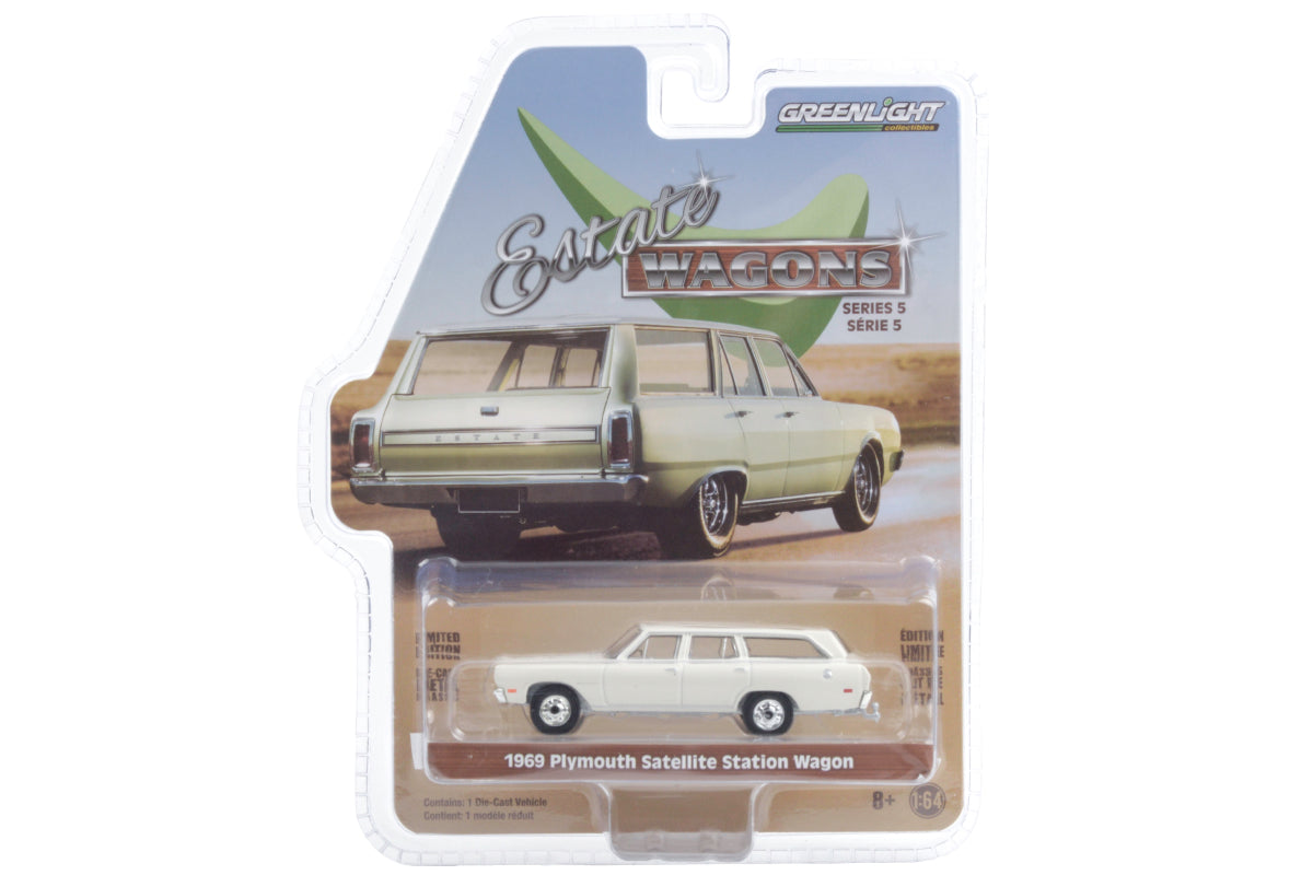 1969 Plymouth Satellite Station Wagon (Alpine White)