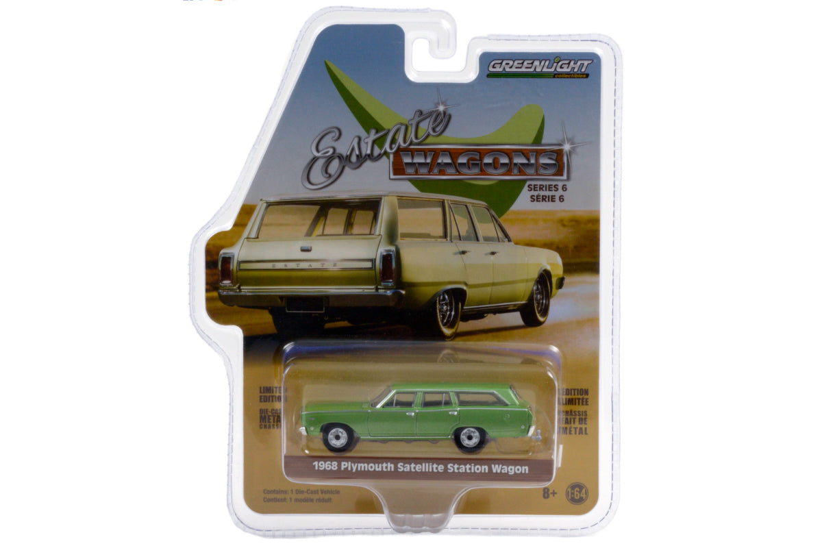 1968 Plymouth Satellite Station Wagon (Sea Mist Green)