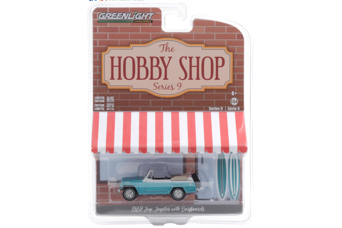 1968 Kaiser Jeep Jeepster with Surfboards