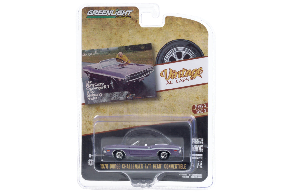 1970 Dodge Challenger R/T Convertible "Our Plum Crazy Challenger R/T Is No Shrinking Violet”