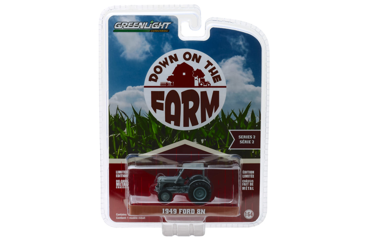 1949 Ford 8N Tractor - Grey with Cab