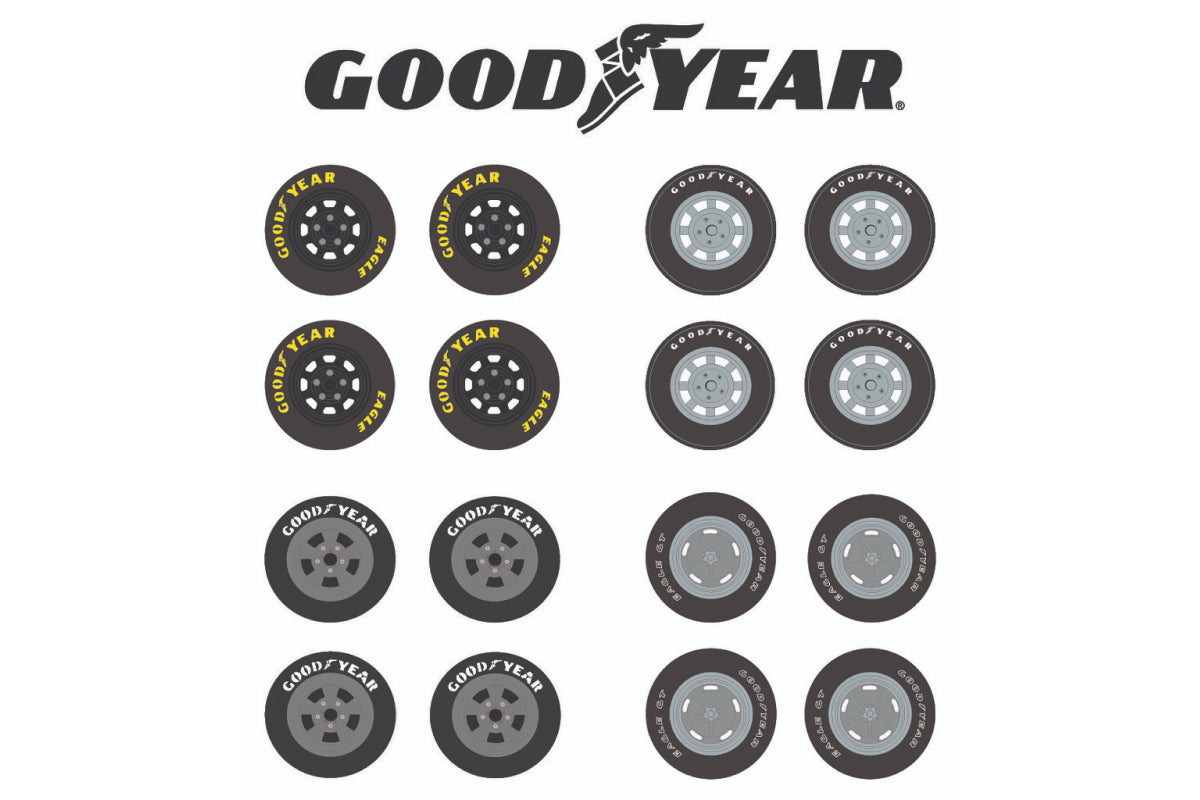 Greenlight Goodyear Wheel & Tyre Pack