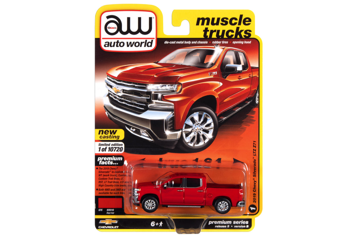 2019 Chevrolet Silverado LTZ Z71 (Red Hot)