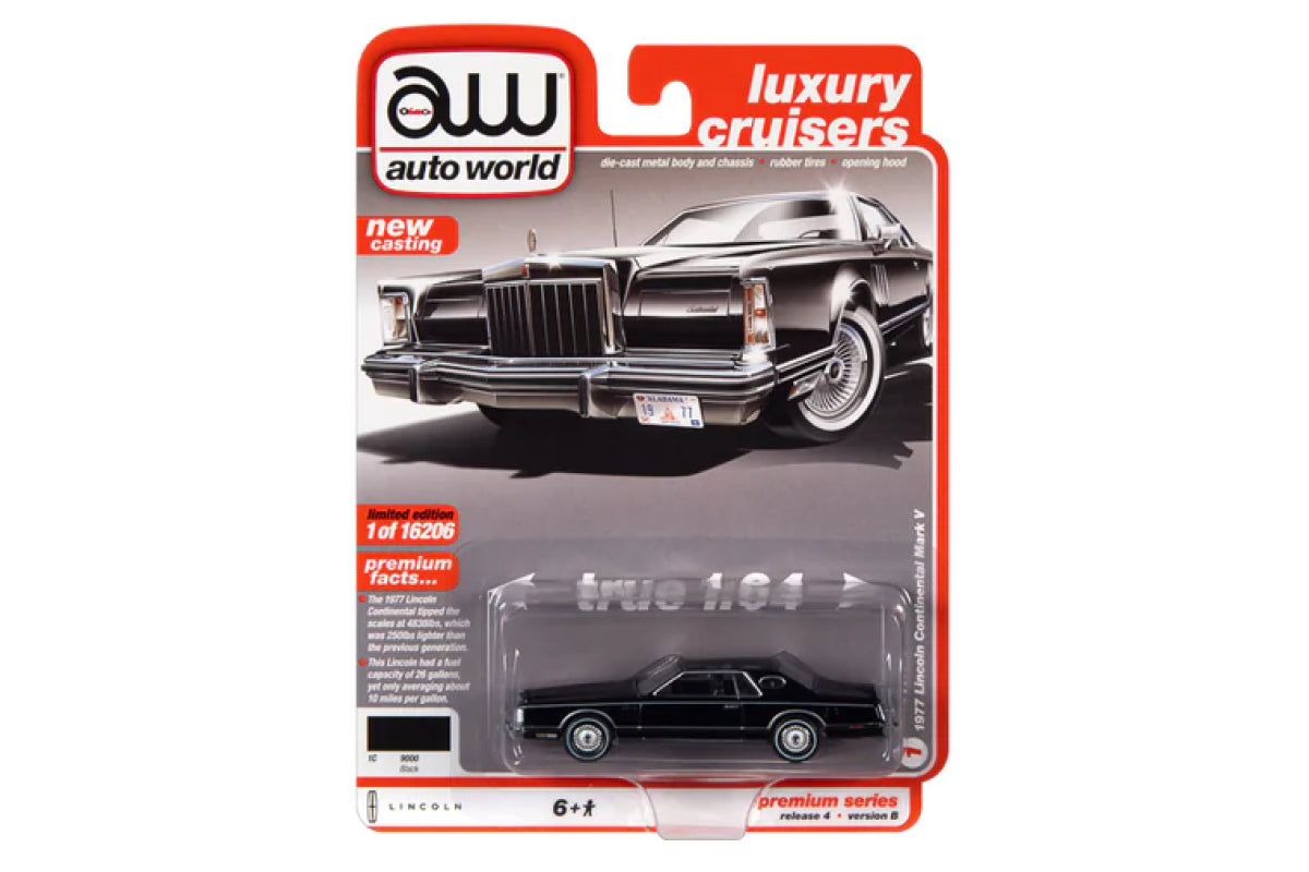 1977 Lincoln Continental Coupe Mark V ( Gloss Black)