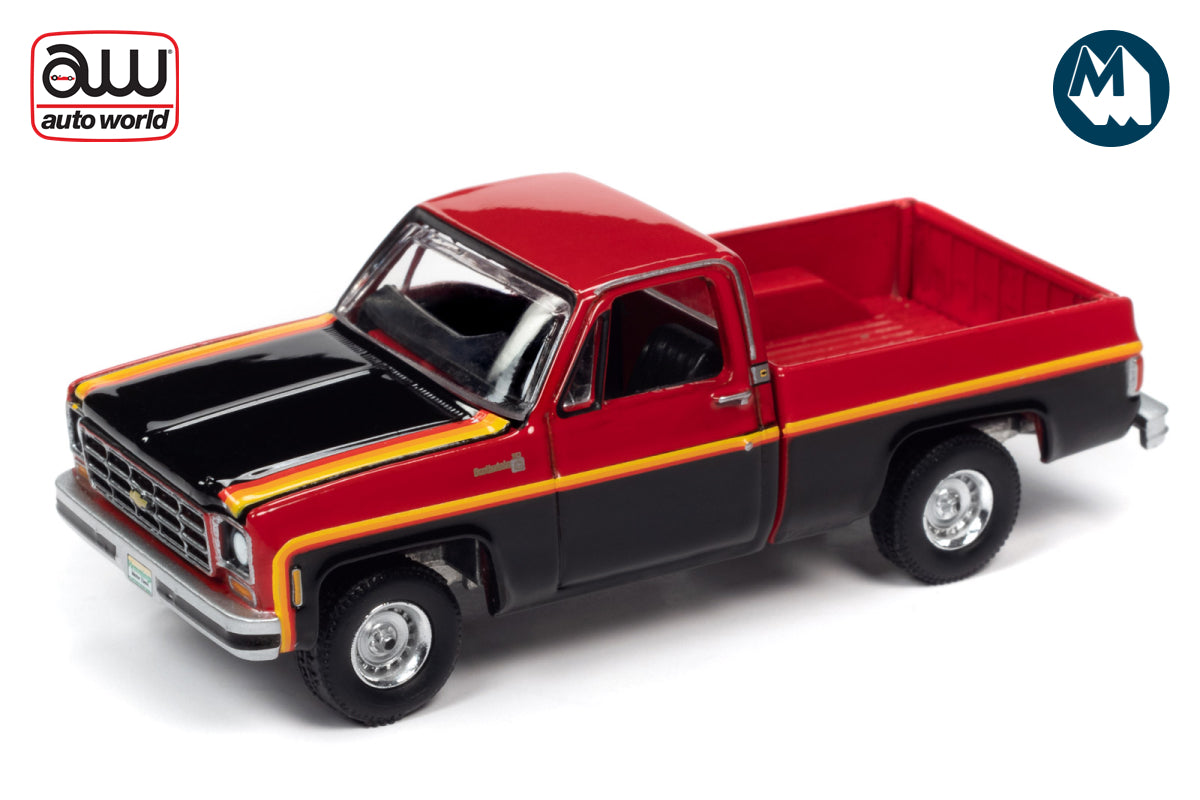 1979 Chevy C10 Scottsdale sport (Red & Black)