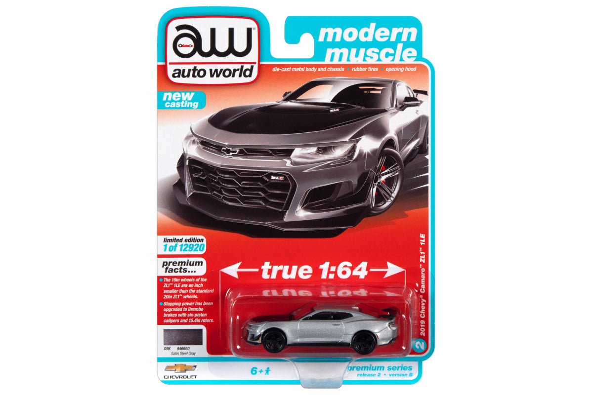 2019 Chevrolet Camaro ZL1 1LE (Satin Steel Metallic)