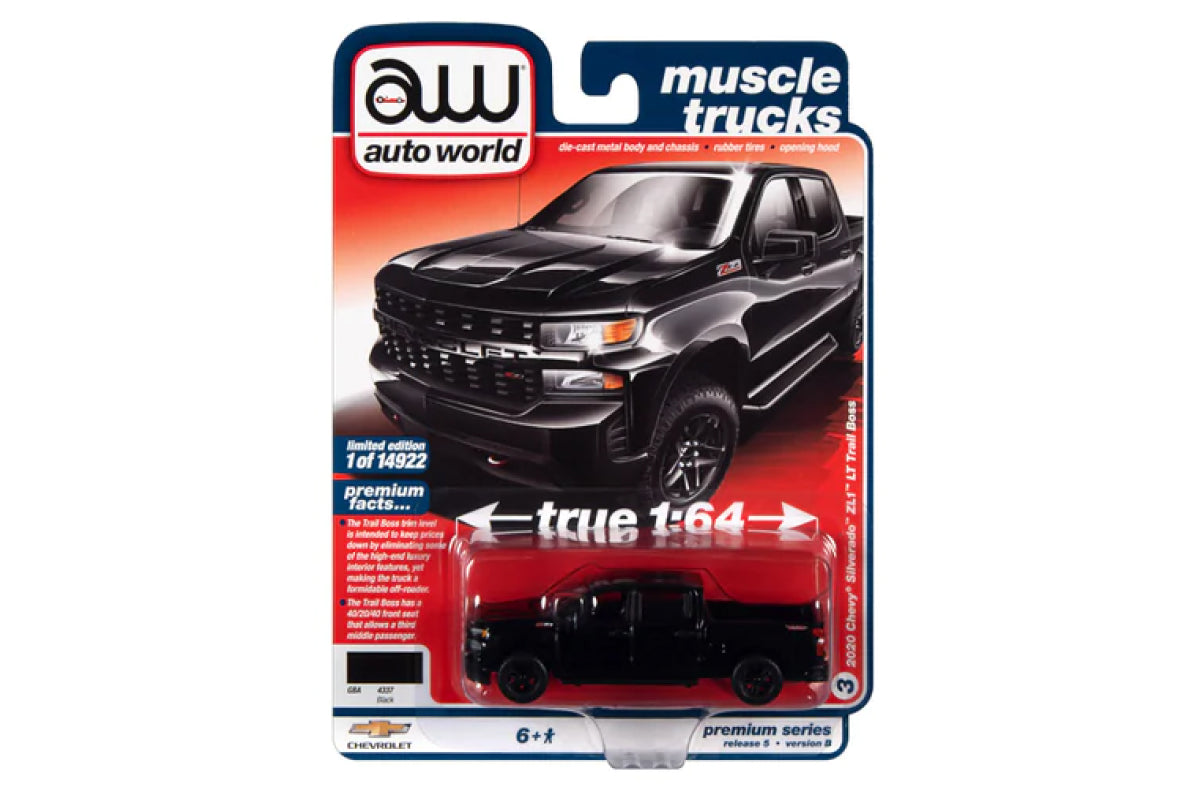 2020 Chevrolet Silverado Z71 LT Trail Boss (Gloss Black)