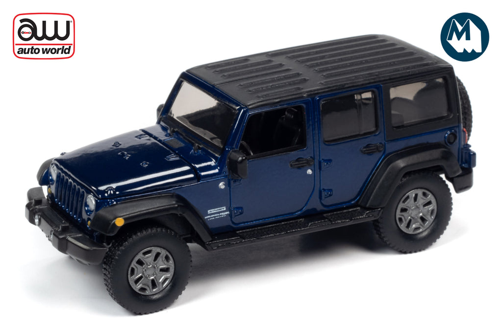 Diecast jeep wrangler store unlimited black