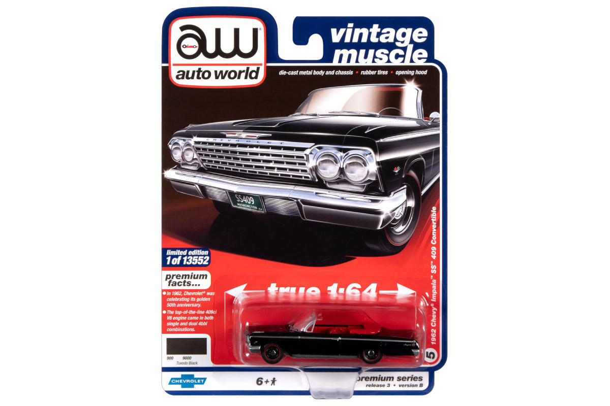 1962 Chevrolet Impala SS Convertible (Gloss Black)