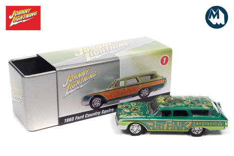 1960 Ford Country Squire - Rat Fink (Green and Teal)