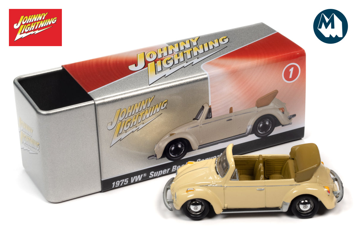 1975 VW Super Beetle Convertible (Ivory)