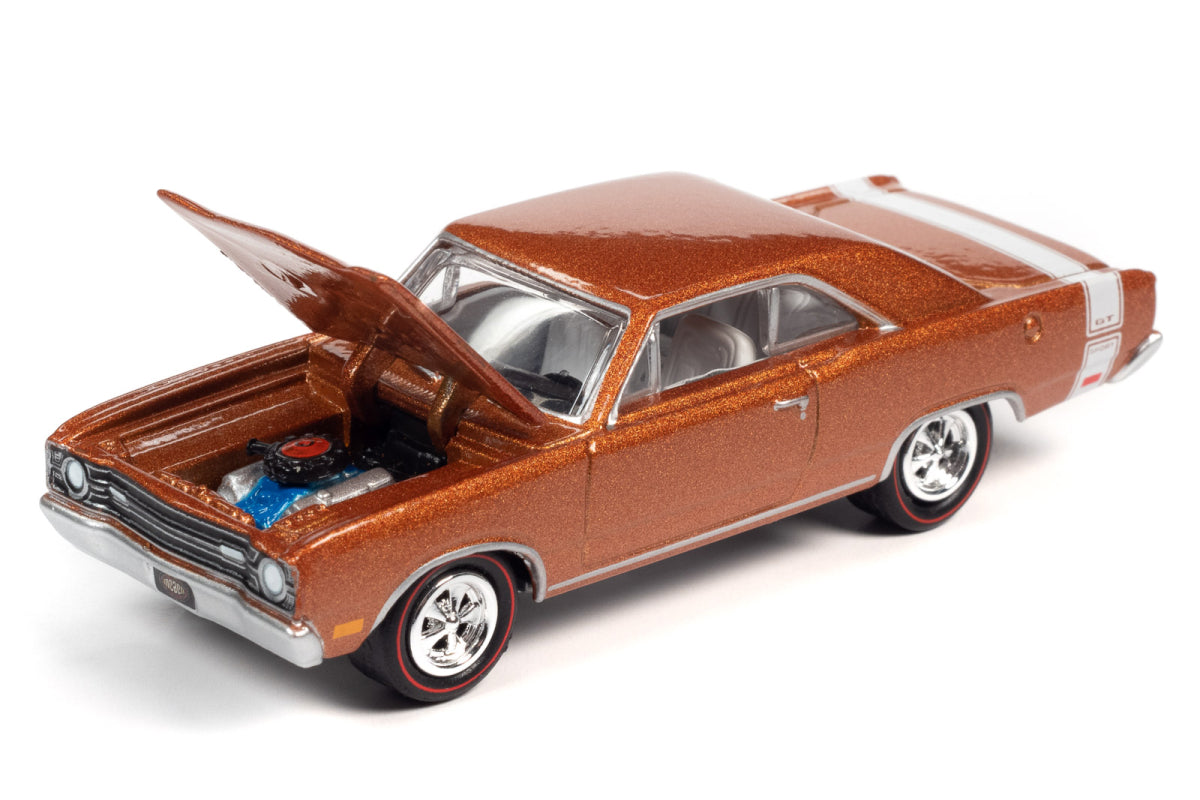 1969 Dodge Dart GTS (T5 Copper Iridescent with White GT Sport Rear Stripe)