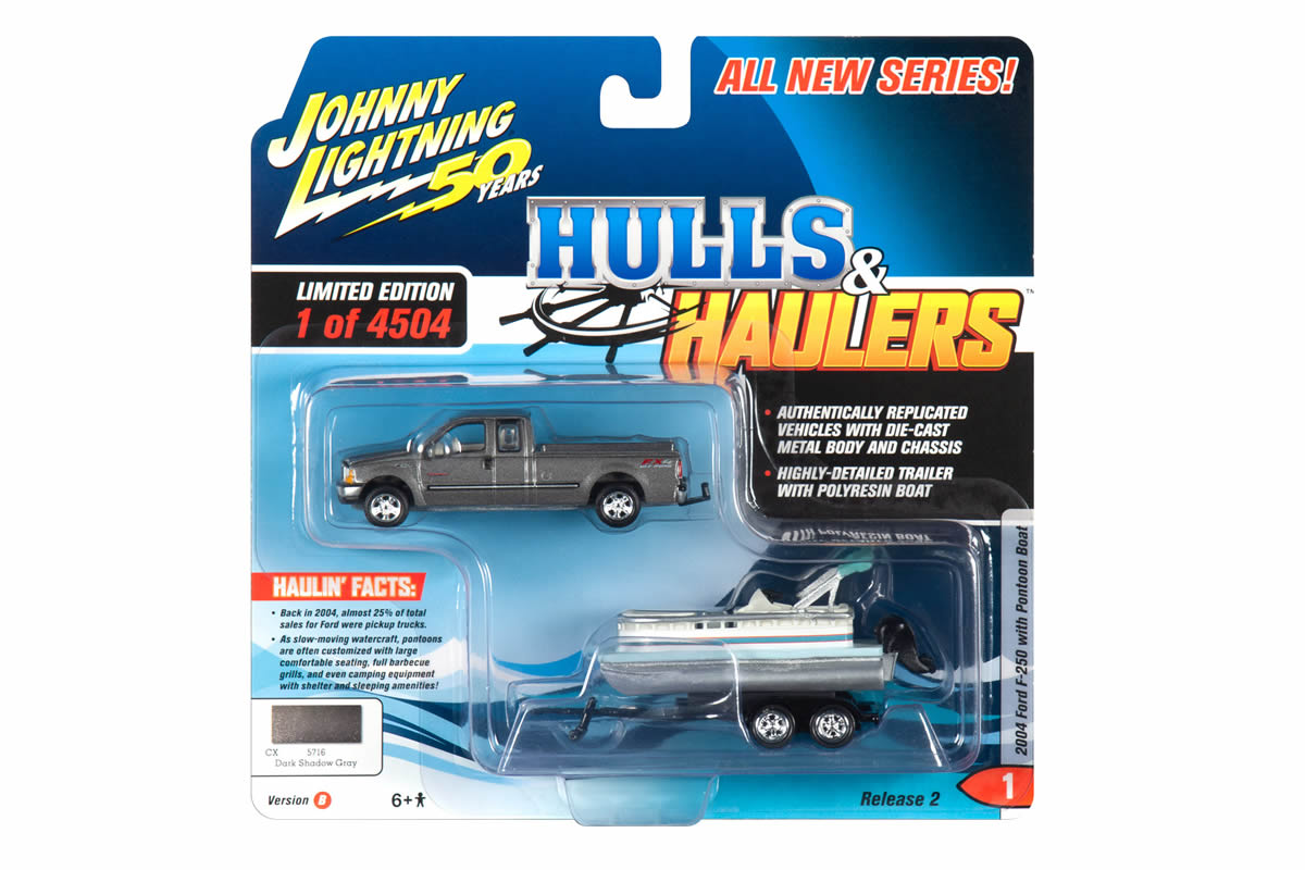 2004 Ford F-250 Truck with Pontoon Boat