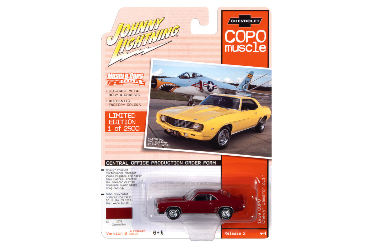 1969 COPO Chevrolet Camaro ZL1 (Garnet Red)