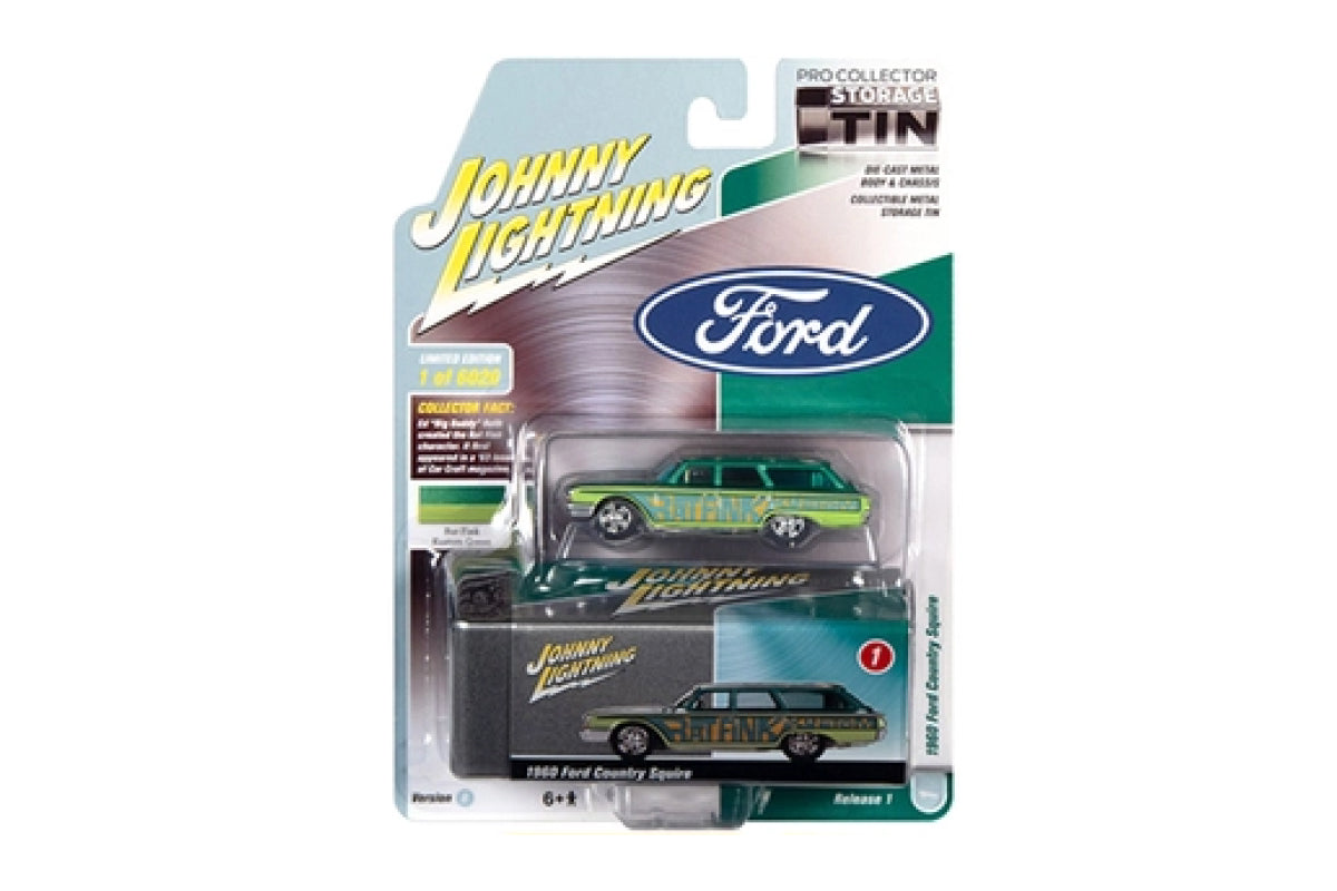 1960 Ford Country Squire - Rat Fink (Green and Teal)