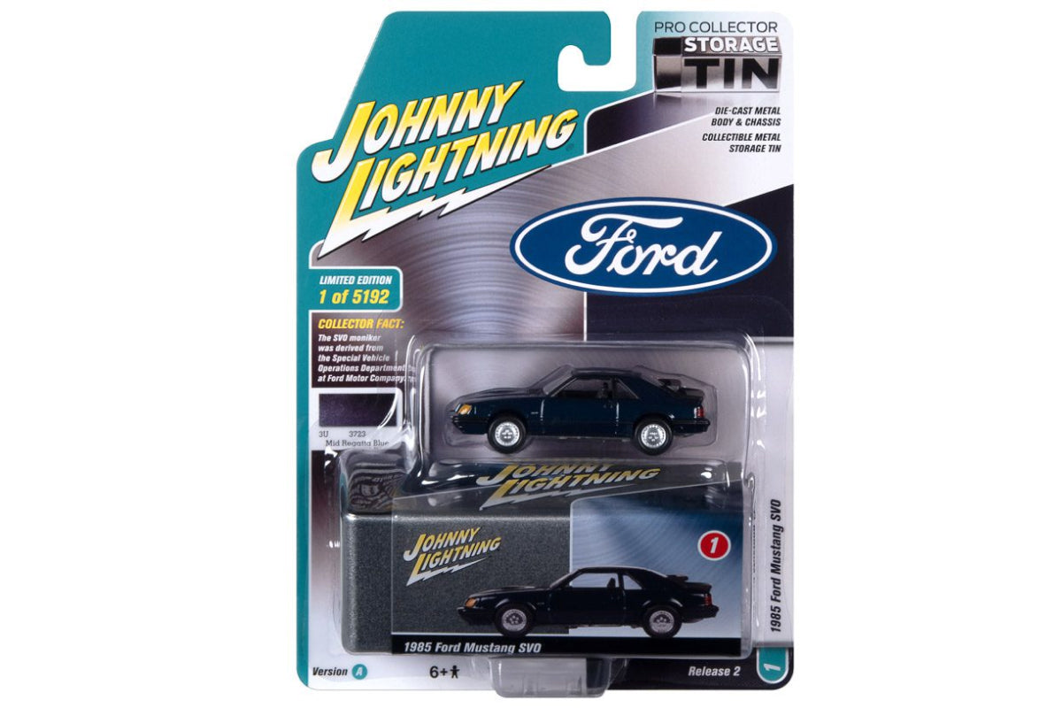 1985 Ford Mustang SVO (Midnight Blue)