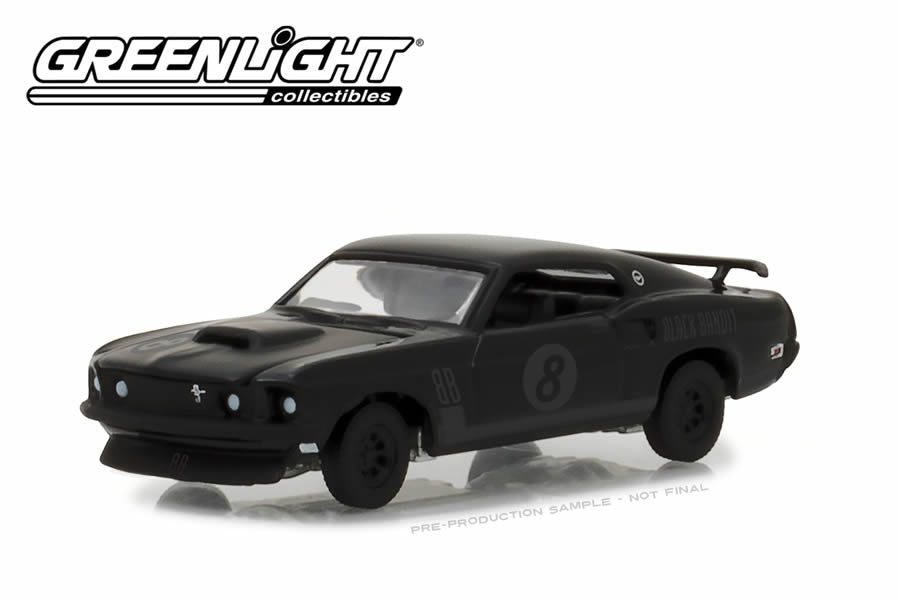 1969 Ford Mustang Black Bandit Trans Am Racing Team