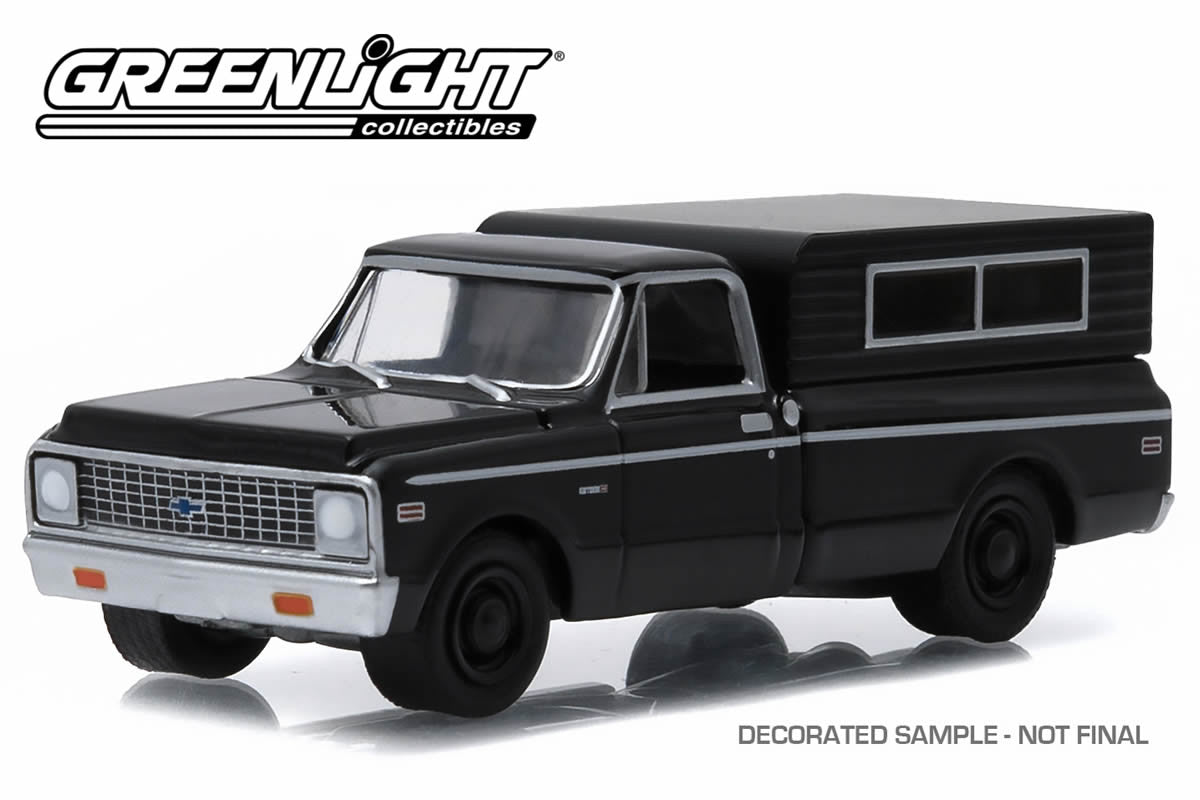 1972 Chevrolet C-10 with Small Camper