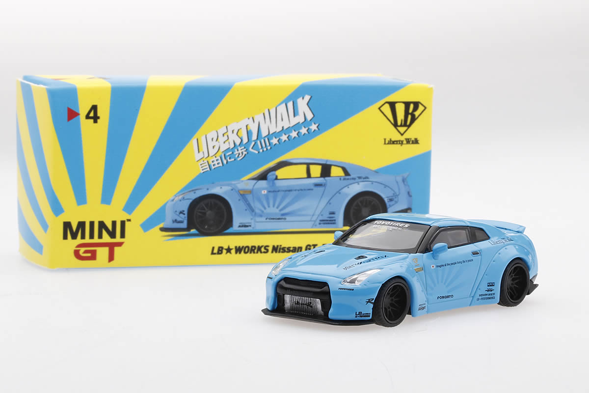 #4 - Liberty Walk Nissan GT-R R35 (RHD / UK Release)