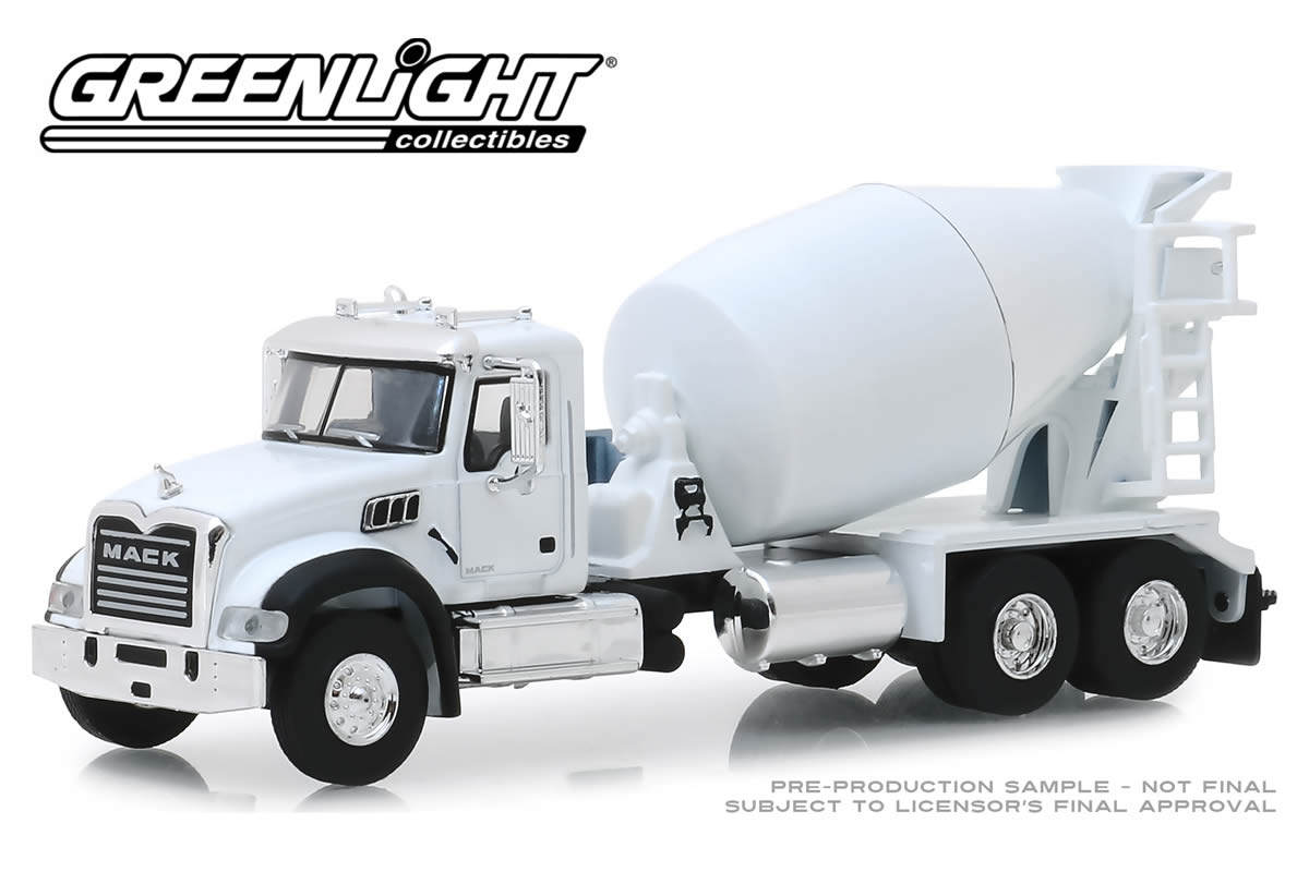 2019 Mack Granite Cement Mixer - White