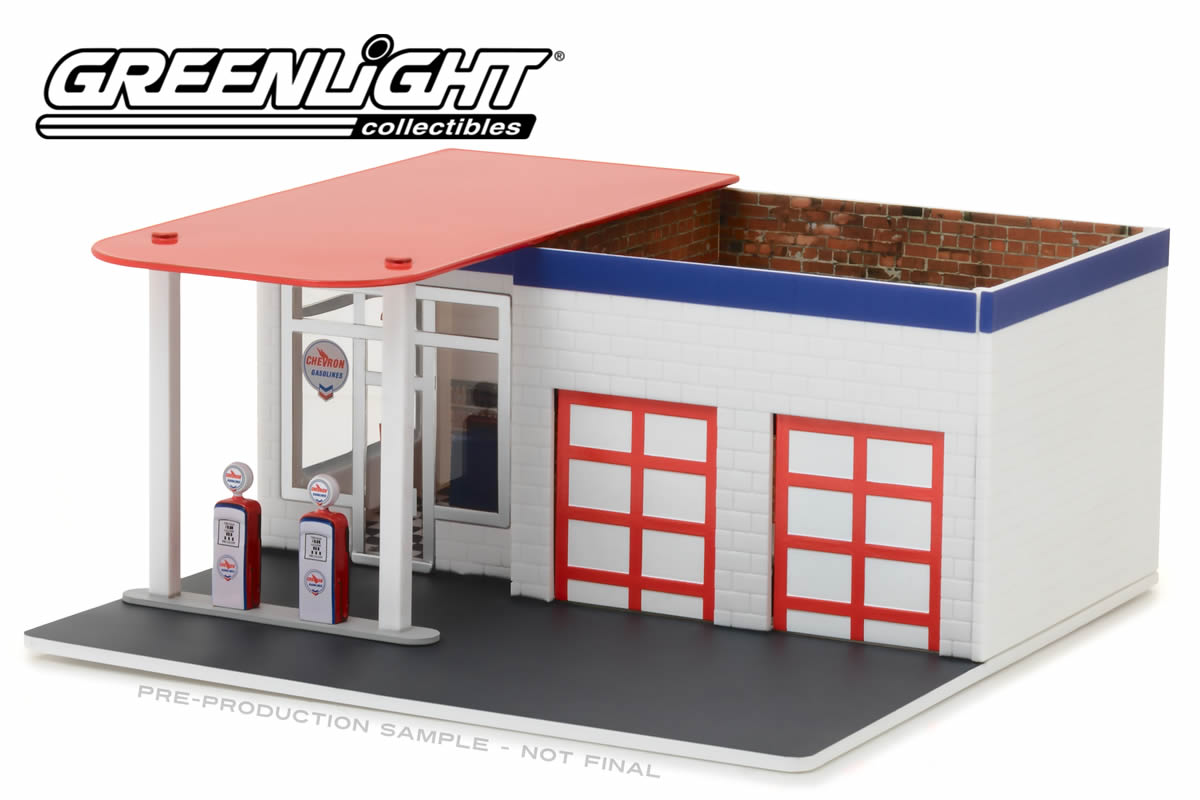 Vintage Gas Station Chevron (Series 2)