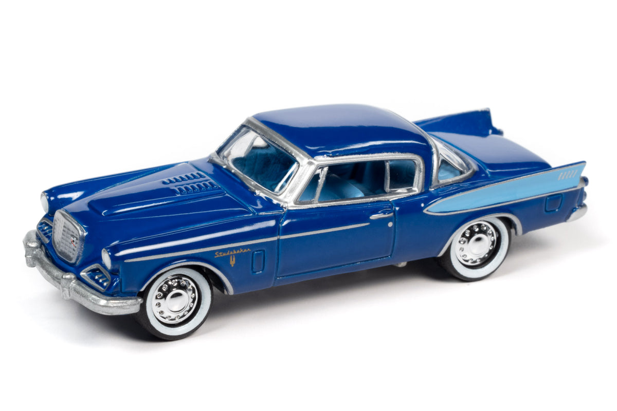 1957 Studebaker Golden Hawk (Azure Blue and Wedgewood Blue)