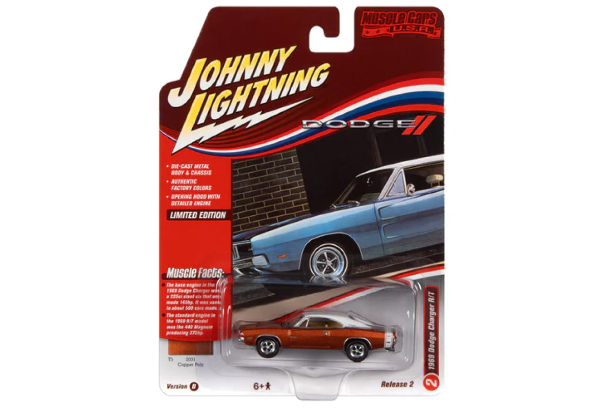 1969 Dodge Charger R/T (T5 Copper Poly)