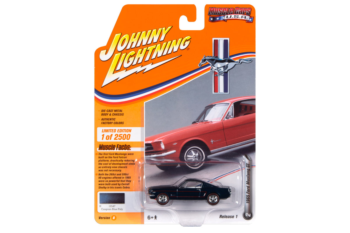 1965 Ford Mustang Fastback GT (Caspian Blue Poly)