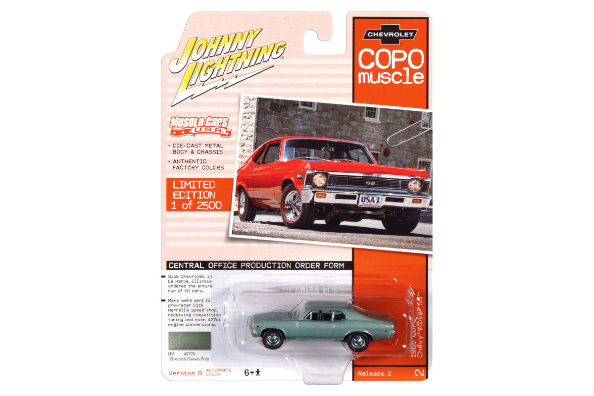 1968 COPO Chevrolet Nova (Cortez Silver)
