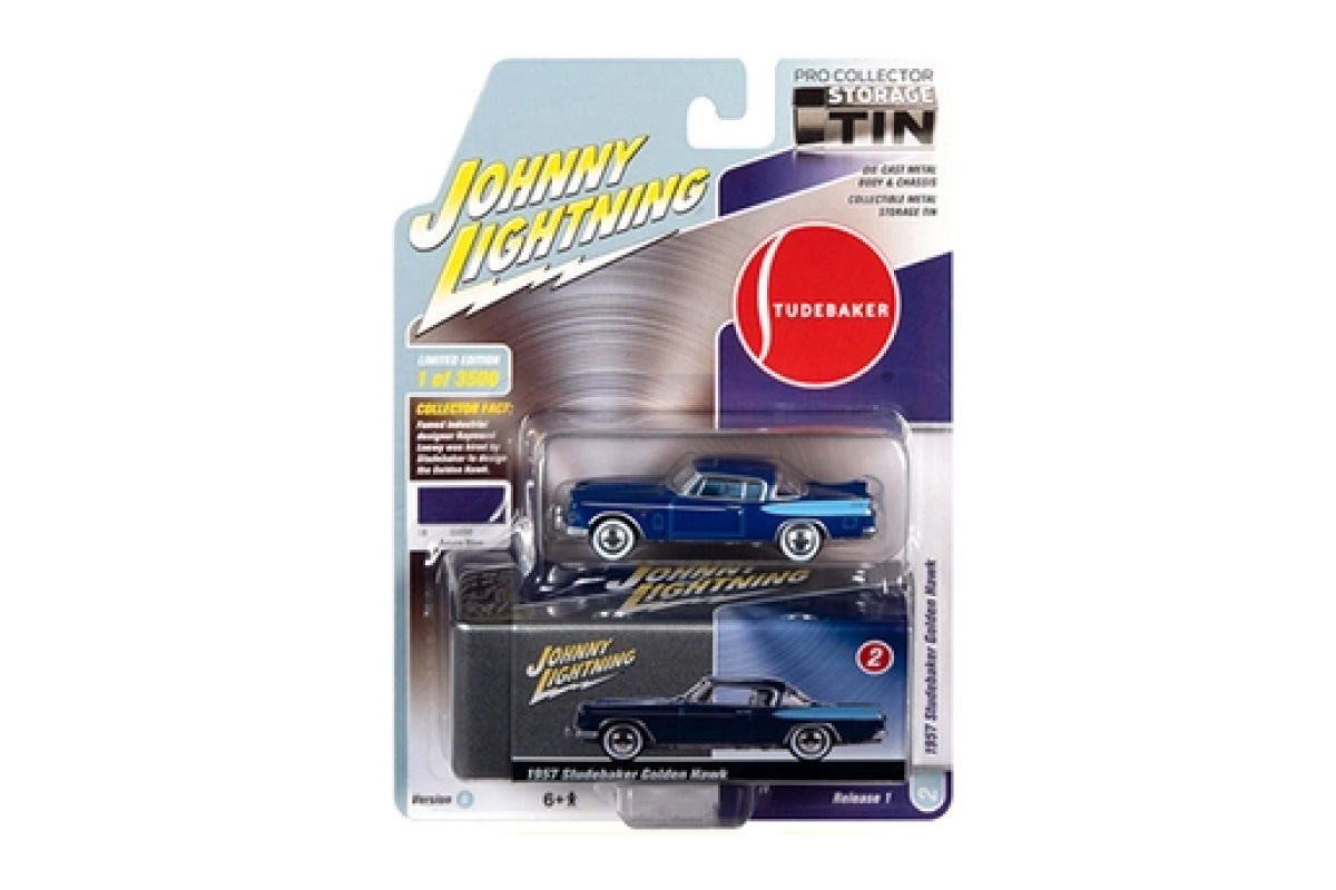 1957 Studebaker Golden Hawk (Azure Blue and Wedgewood Blue)