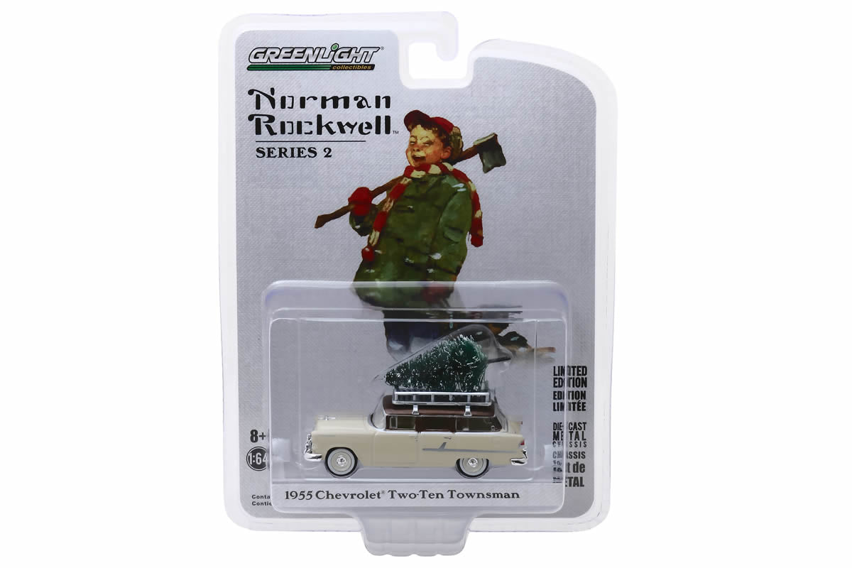 1955 Chevrolet Two-Ten Townsman with Christmas Tree Accessory