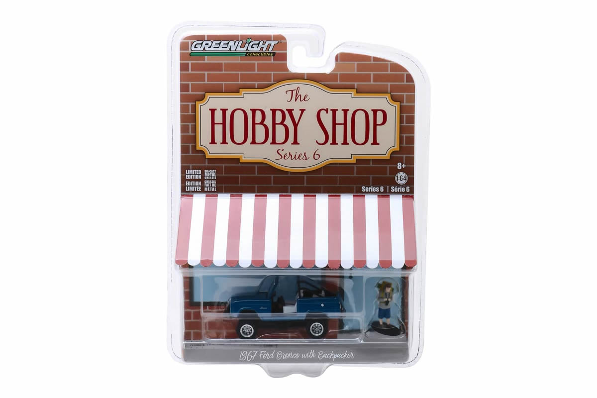 1967 Ford Bronco (Doors Removed) with Backpacker