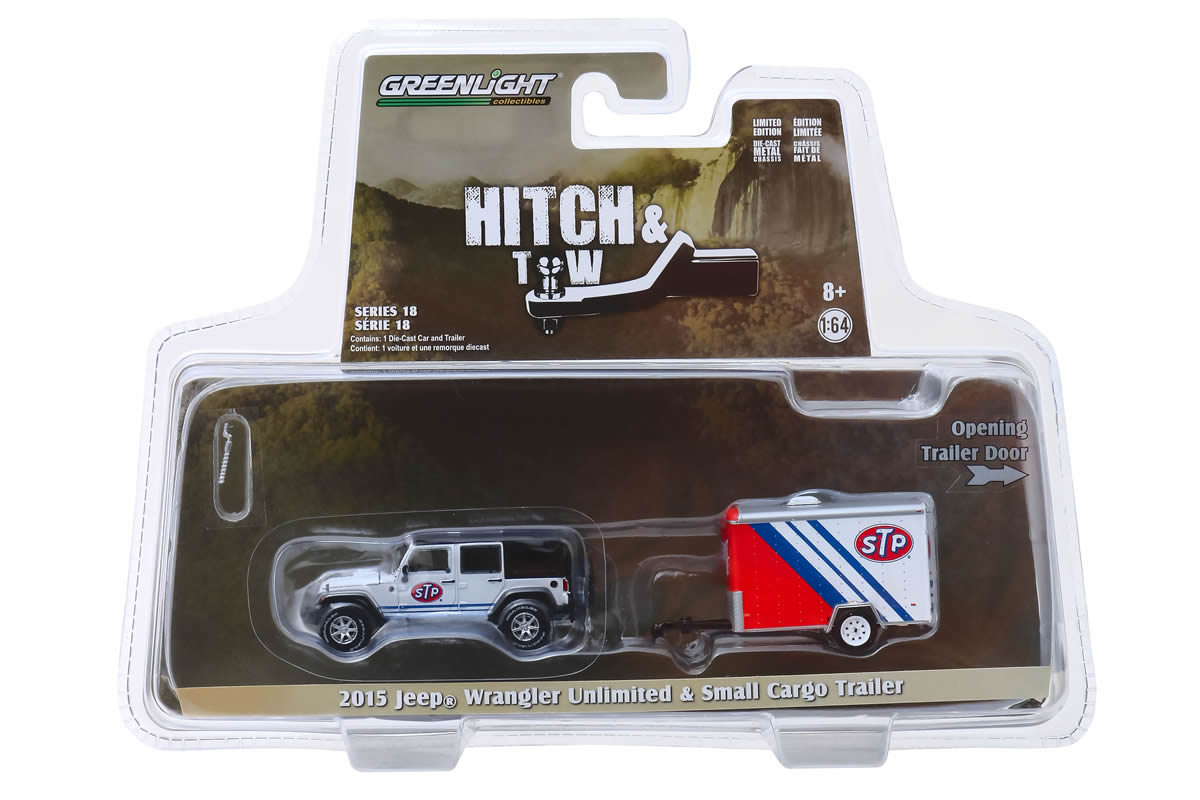 2015 Jeep Wrangler Unlimited and STP Small Cargo Trailer