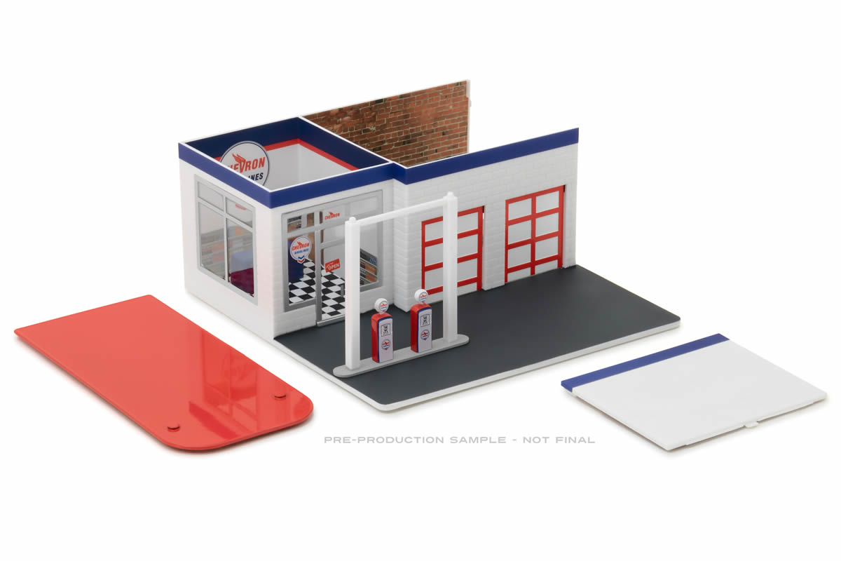 Vintage Gas Station Chevron (Series 2)