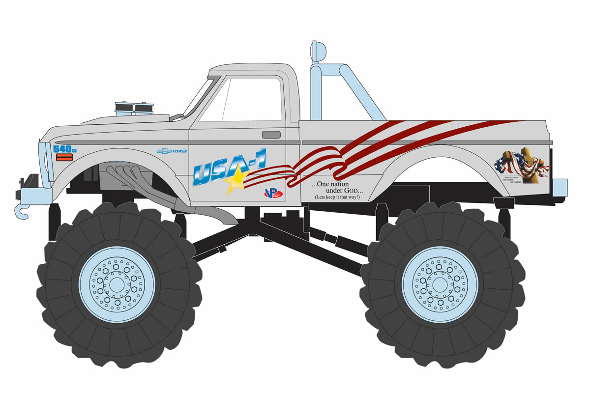 USA-1 / 1970 Chevrolet K-10 Monster Truck