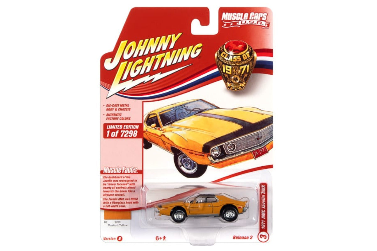 1971 AMC Javelin AMX (Mustard Yellow)
