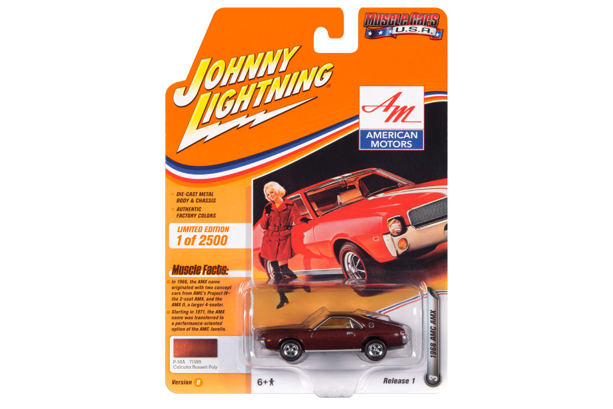 1968 AMC AMX (Calcutta Russet Poly)