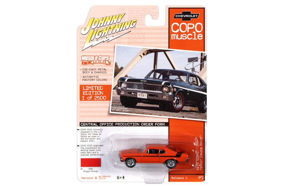 1970 COPO Yenko Deuce Nova (Hugger Orange)