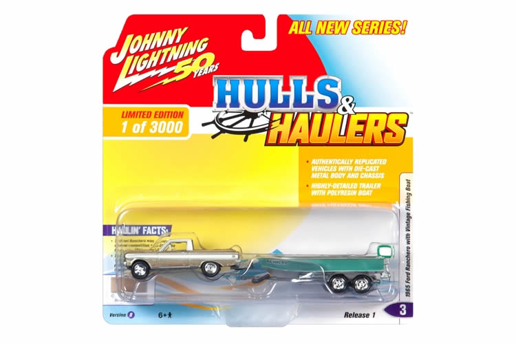 1965 Ford Ranchero with Vintage Fishing Boat