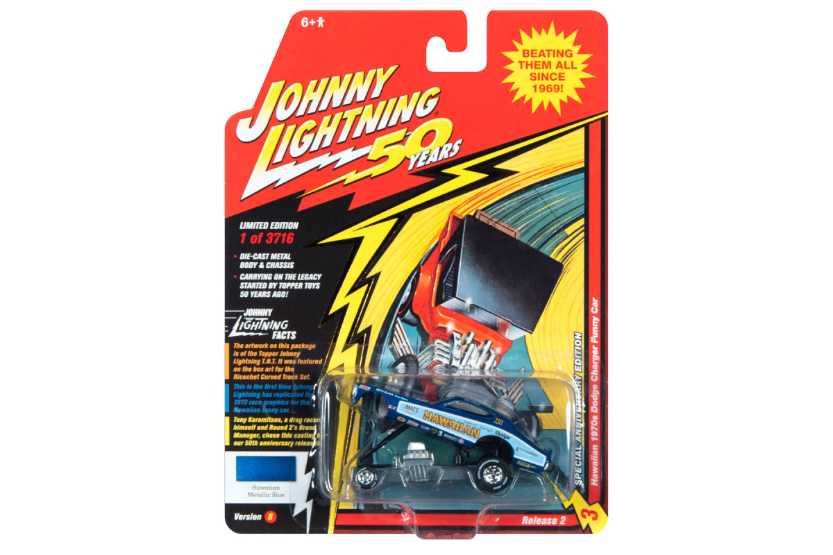 Hawaiian 1970's Dodge Charger Funny Car