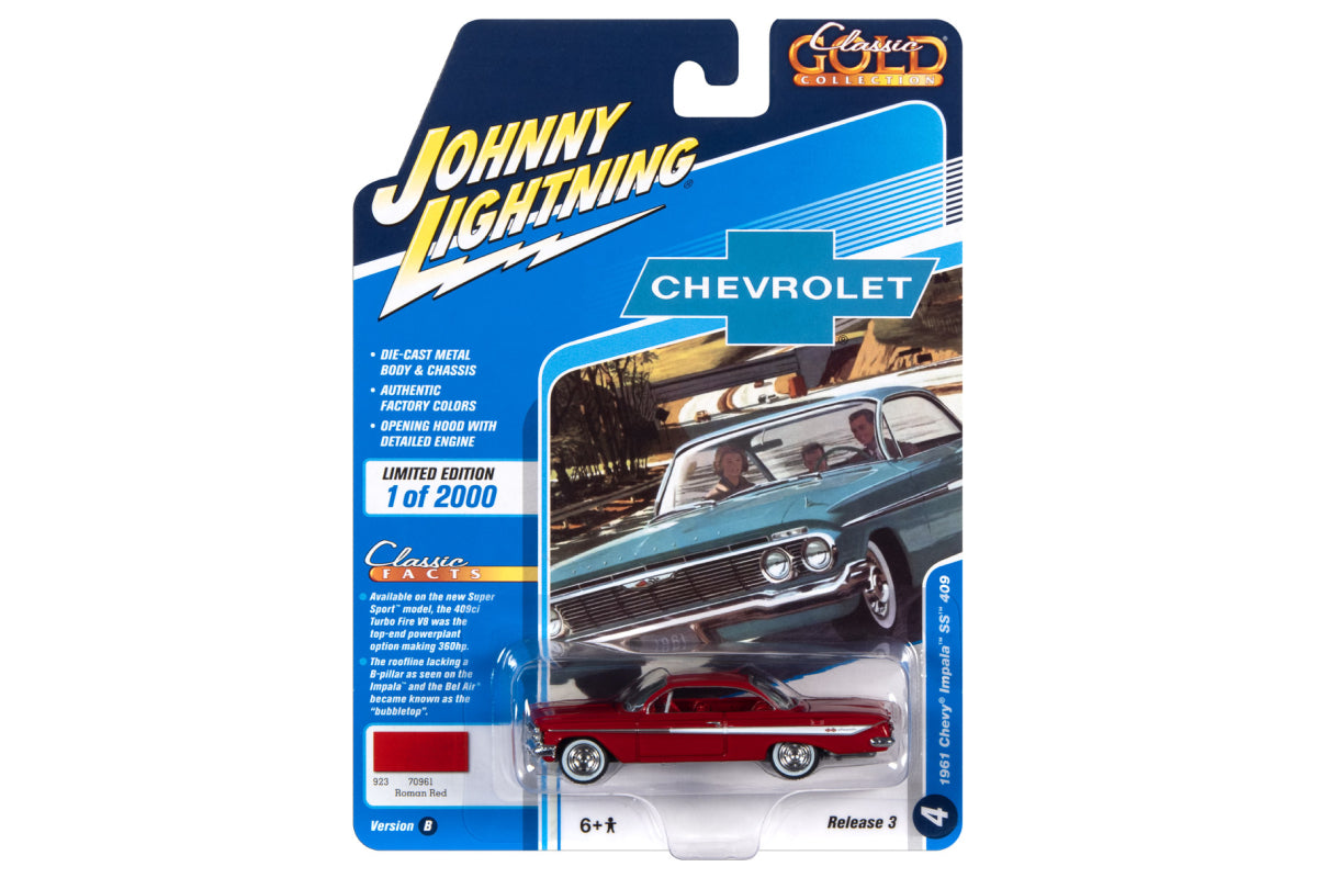 1961 Chevrolet Impala SS 409 (Roman Red)