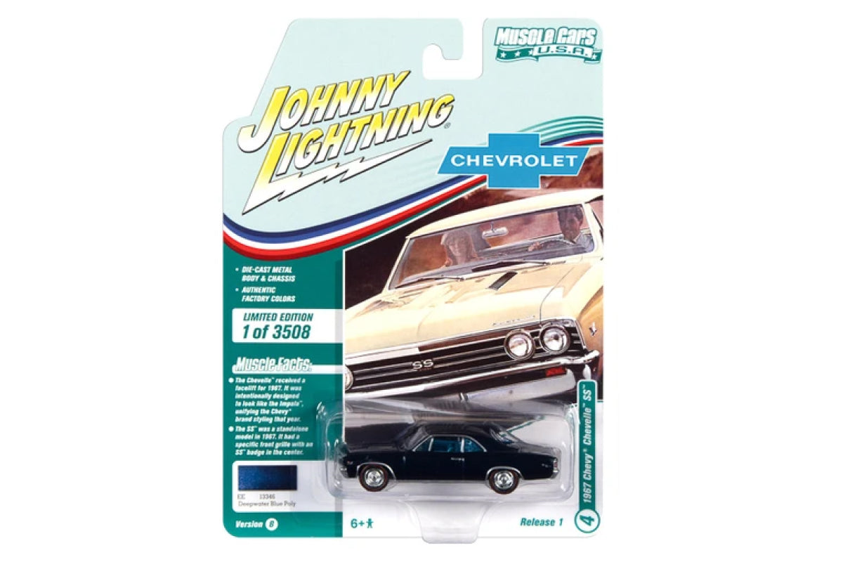 1967 Chevrolet Chevelle SS (Deepwater Blue Poly)